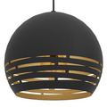 Eglo Camastra pendel Ø22,5 cm sort/guld